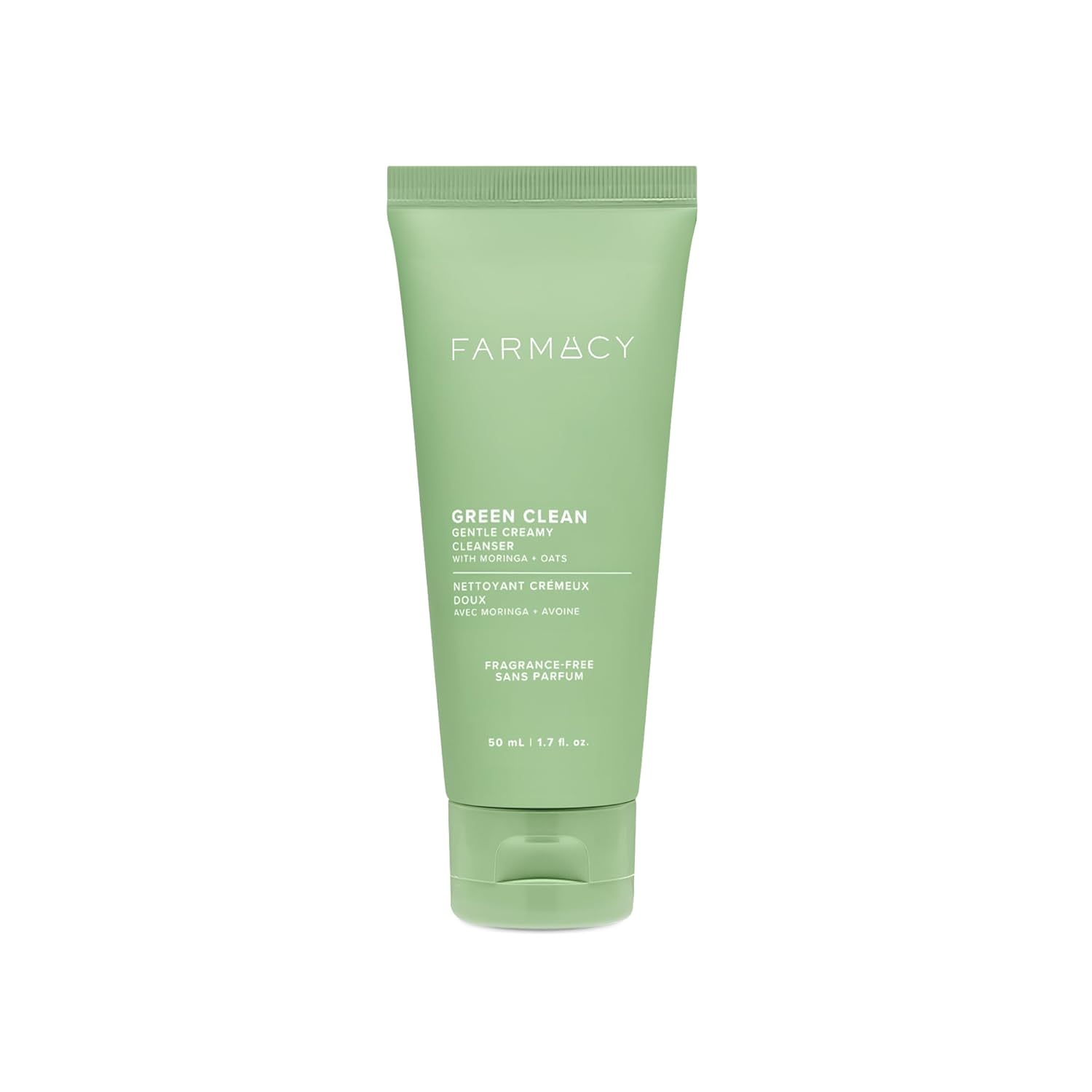Farmacy Gentle Creamy Face Cleanser - Hydrating Facial Cleanser to Nourish & Help Remove Makeup & Impurities - Enriched with Aloe & Moringa Oil to Soothe, Purify & Refresh Skin (50ml)-GlimoraGlow