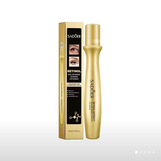 Retinol Eye Serum (Rolling Bead Massage)-GlimoraGlow