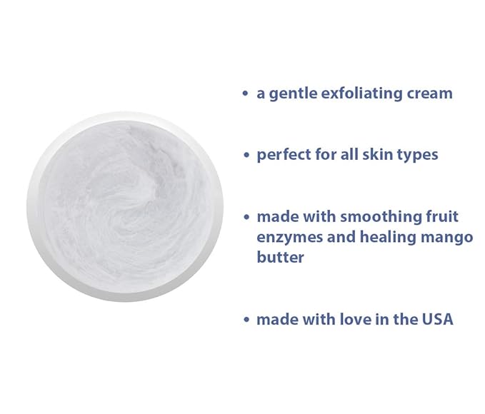 RAYA Enzyme Peeling Facial Cream (109) | Gentle, Exfoliating Treatment for Sensitive Skin | Cleanses, Polishes, and Improves Complexion-GlimoraGlow