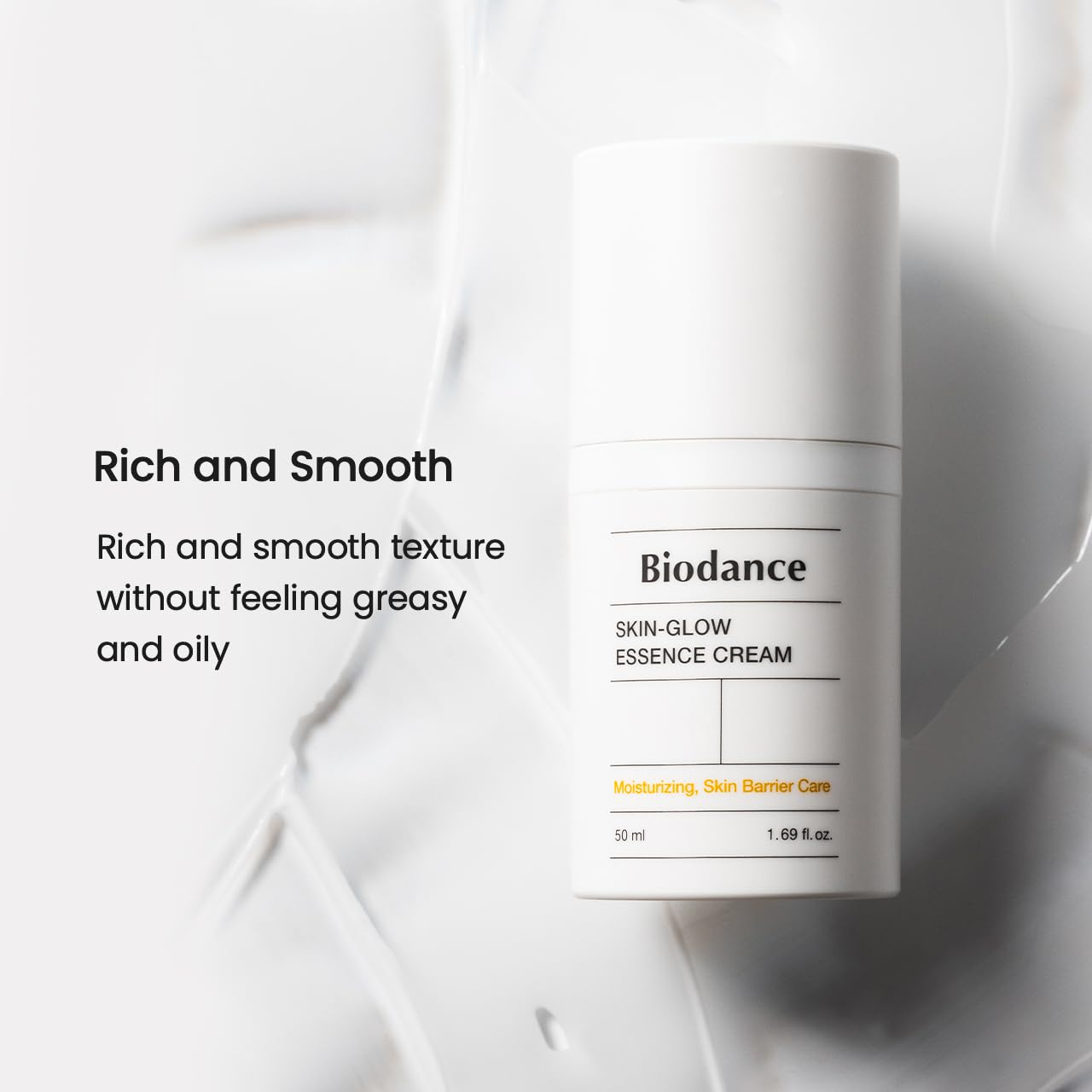 BIODANCE Skin-Glow Essence Cream, Moisturizing, Anti-Aging, Hyaluronic Acid & Ceramide Facial Moisturizer, Korean Skincare | 1.69 fl.oz, 50ml-GlimoraGlow