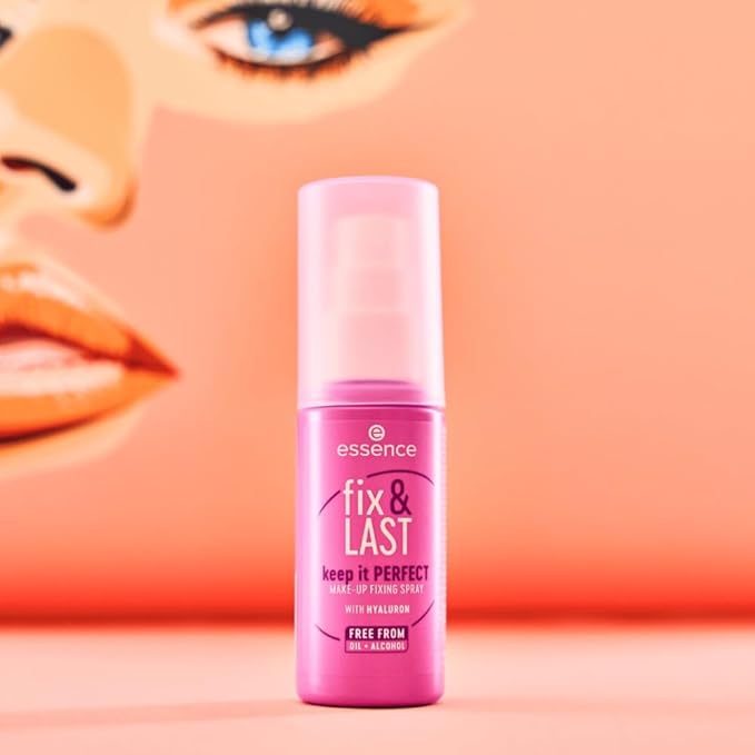 essence | Fix & Last Keep It Perfect Makeup Fixing Spray | Weightless, All-Day Setting | Vegan & Cruelty Free-GlimoraGlow