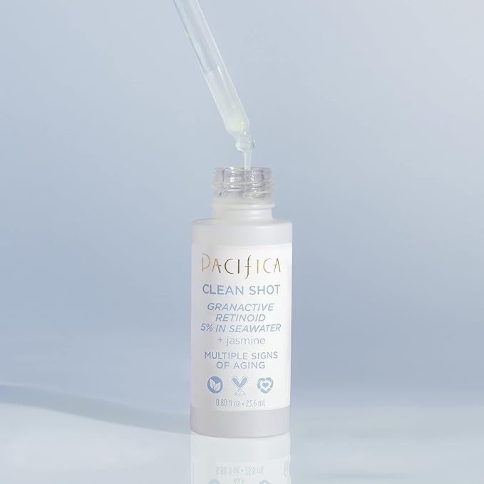 Pacifica Clean Shot Granactive Retinoid 5 Percent In Seawater Unisex, 0.8 Oz-GlimoraGlow
