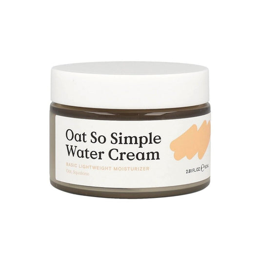 KraveBeauty Oat So Simple Water Cream, Enriched With Oat & Squalane To Soothe & Lock In Moisture, Everyday Moisturizer, For All Skin Types, Vegan & Cruelty Free, 2.7 fl oz-GlimoraGlow