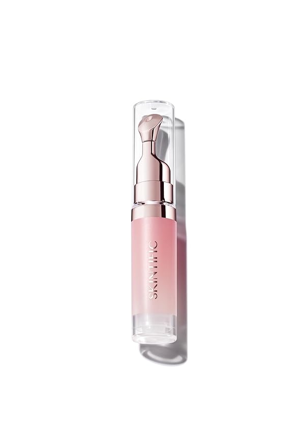 Hydrating Brightening Lip Serum, Nourishing Hydration Tinted Lip Stain, Plumping Lip Gloss with Polypeptide Squalane (00 Clear)-GlimoraGlow