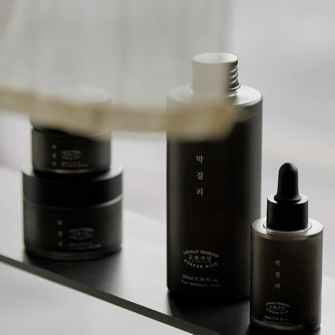 Rice Makgeolli Serum | Made with Domestically Sourced Korean Rice | 30 ml (1.01 Fl Oz) | Korean Skin Care-GlimoraGlow