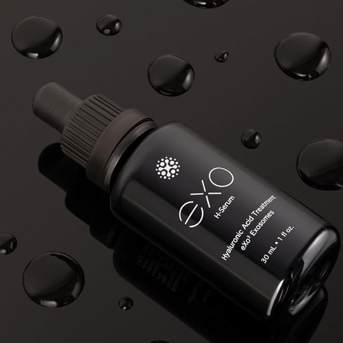 EXO SKIN SIMPLE - EXO H-SERUM™ Exoceuticals Hyaluronic Acid Treatment | Serum for Hydration | Innovative Exosome Skincare Solutions | 30ML (1 fl oz.)-GlimoraGlow
