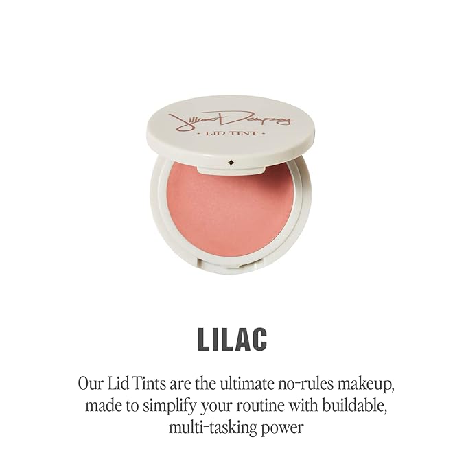 Jillian Dempsey Lid Tint: Satin Cream Eyeshadow I Easy Application for a Natural Shimmer or a Layered Matte Finish I Lilac-GlimoraGlow