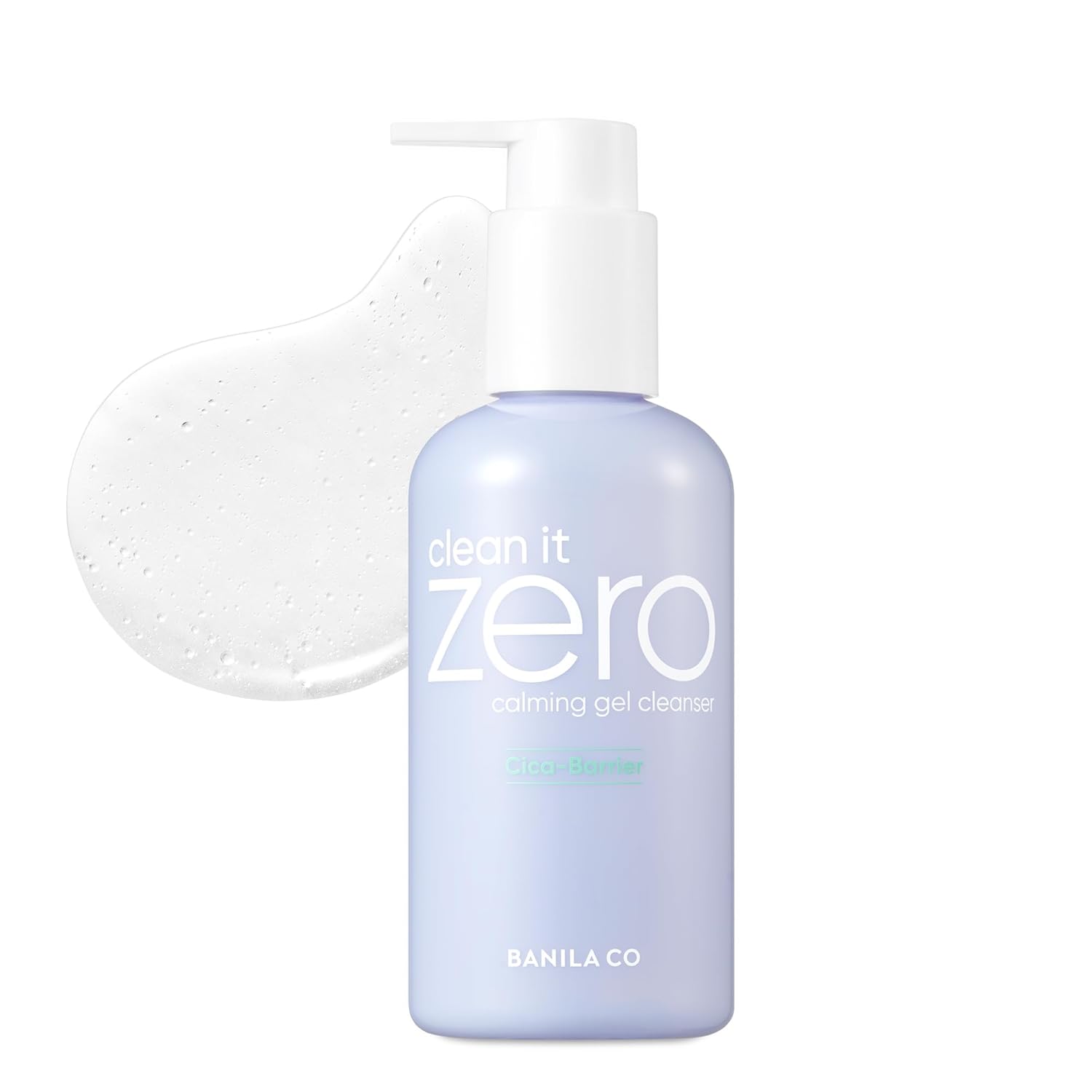 BANILA CO Clean It Zero Calming Gel Cleanser | Cica & Amino Acid Complex for Gentle Hydration | Vegan & Hypoallergenic | Korean Facial Cleanser for Sensitive Skin (200ml / 6.76 fl oz)-GlimoraGlow