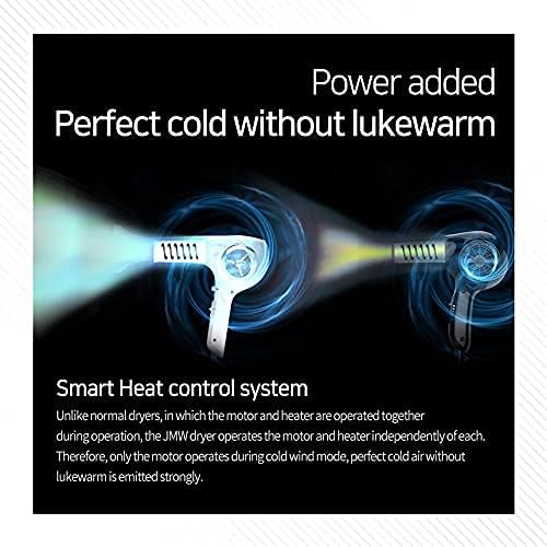 JMW Korean Professional Salon Hair Dryer AIR Storm-1600W BLDC, Fast Drying, Powerful Cold Wind, Lightweight, Quiet and Long-Lasting-GlimoraGlow