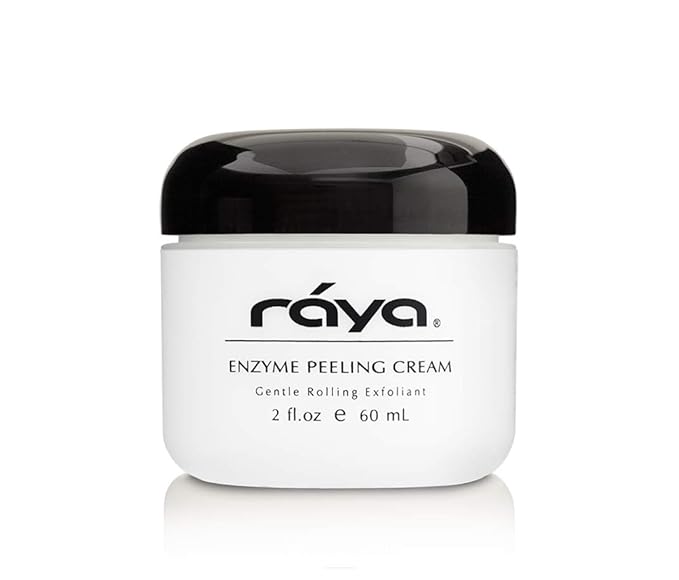 RAYA Enzyme Peeling Facial Cream (109) | Gentle, Exfoliating Treatment for Sensitive Skin | Cleanses, Polishes, and Improves Complexion-GlimoraGlow