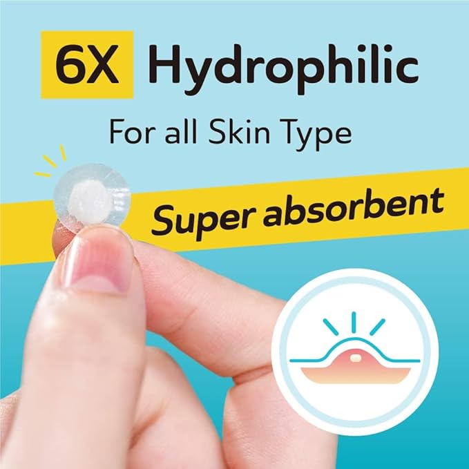 Invisible Pimple Patches for Cystic Acne - Premium Hydrocolloid Acne Patches & Zit Stickers, Cystic Acne Patch with Matte Finish - 240 Count - 3 Sizes Invisible Plus (Clear Patch)-GlimoraGlow