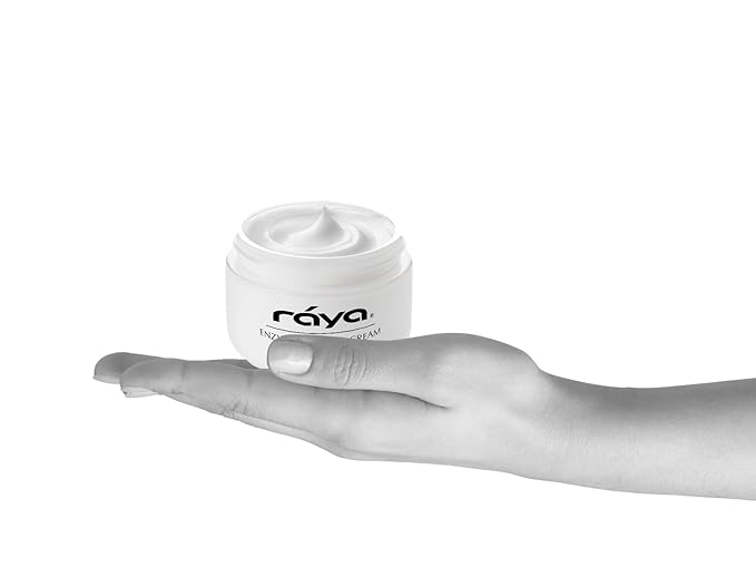 RAYA Enzyme Peeling Facial Cream (109) | Gentle, Exfoliating Treatment for Sensitive Skin | Cleanses, Polishes, and Improves Complexion-GlimoraGlow