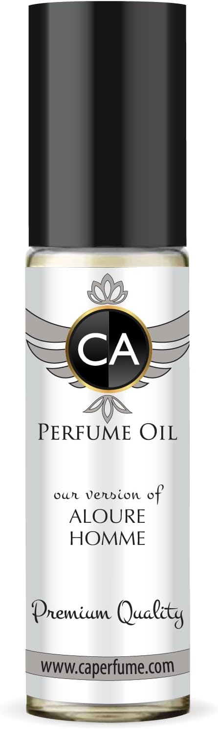 CA Perfume Impression of Aloura Homme For Men Fragrance Dupes Perfume Body Oil Roll-On 0.3 Fl Oz/10ml-X1-GlimoraGlow