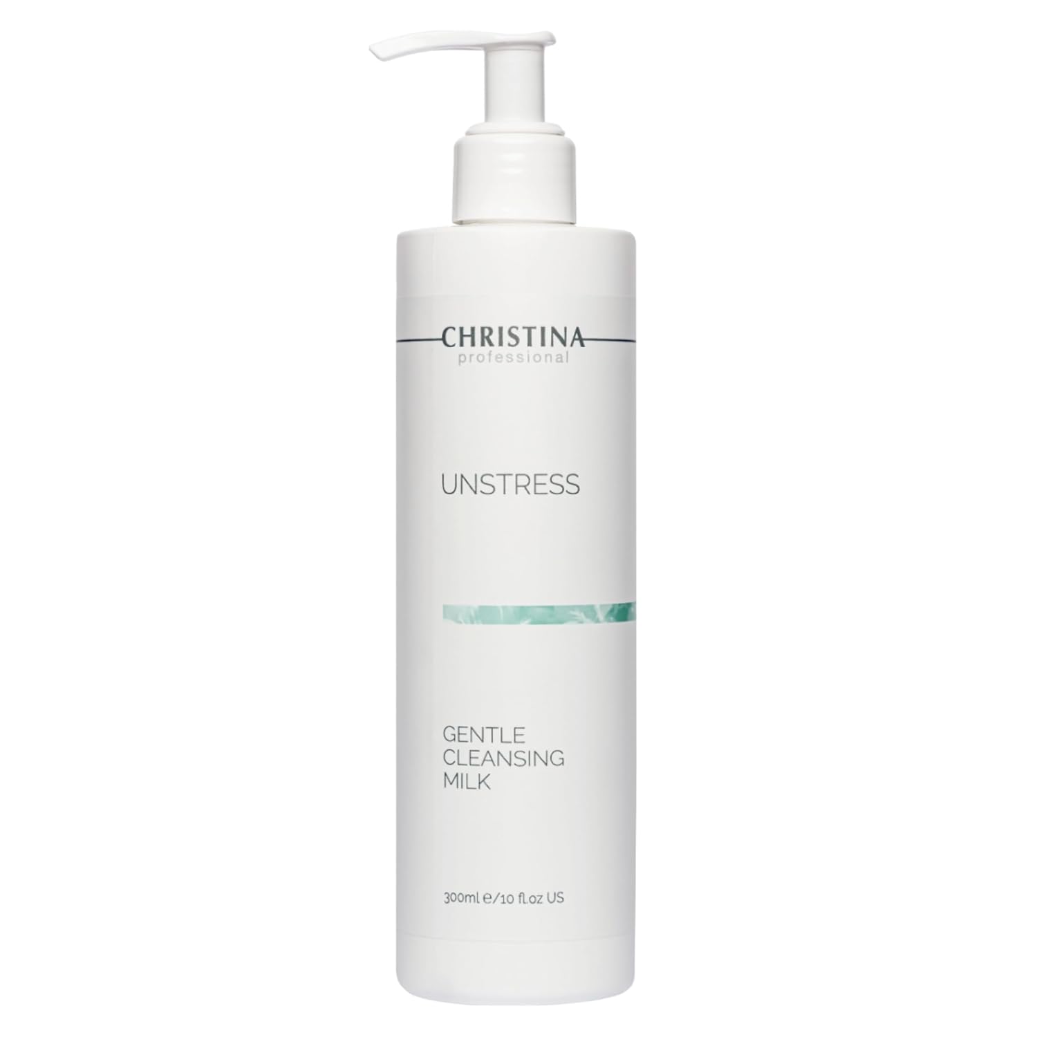 Christina - Unstress Gentle Cleansing Milk with Vitamin E | Smothing Refreshing milk Cleanser for Face | Soap-free Cleansing Milk for Face | Suitable for All Skin Types (10 fl oz.)-GlimoraGlow