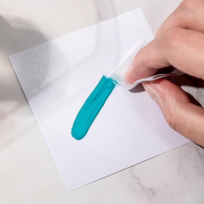 100Pcs Nail Art Polish Palette Paper Disposable Makeup Nail Gel Mixing Palette Papers Portable Waterproof Resin Nail Art Drawing Palette Tool Nail Supplies Home Salon-GlimoraGlow