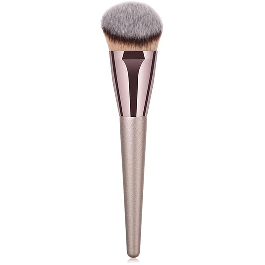 Professional Angled Foundation Brush Premium Synthetic Kabuki Makeup Brush Bronzer Contour Brush Cosmetic Applicator for Blending Liquid Powder BB Cream Vegan Brochas de Maquillaje-GlimoraGlow