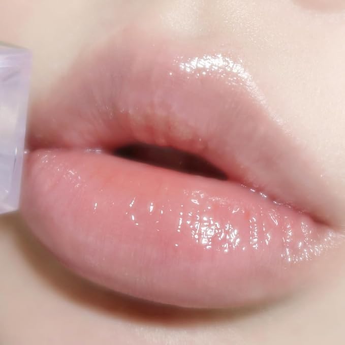 Jelly Plumper Tint (P01 Sparkling Champagne) | Non-Sticky, Long-Lasting & Moisterizing Lip Plumper | Vegan and Cruelty-Free Korean Lip Tint-GlimoraGlow