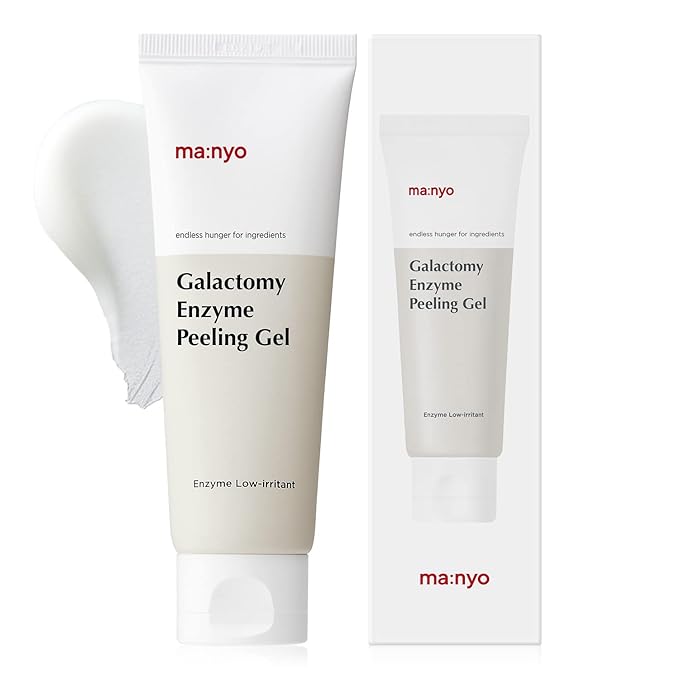 ma:nyo Galactomy Enzyme Peeling Gel | Gentle Exfoliator for Smooth & Radiant Skin | Removes Dead Skin & Impurities | Suitable for All Skin Types,Korean Skincare | 2.5fl oz (75ml)-GlimoraGlow