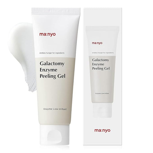 ma:nyo Galactomy Enzyme Peeling Gel | Gentle Exfoliator for Smooth & Radiant Skin | Removes Dead Skin & Impurities | Suitable for All Skin Types,Korean Skincare | 2.5fl oz (75ml)-GlimoraGlow