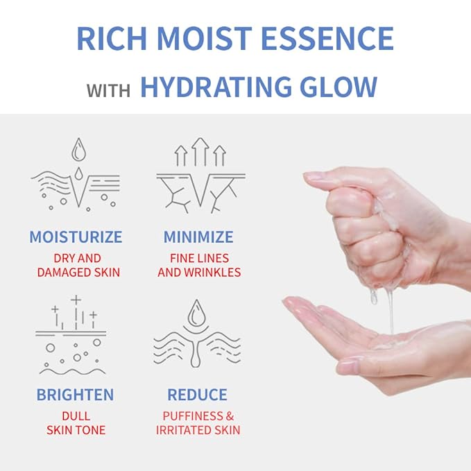 Hydrating Soothing Sheet Masks Gift Set for Skincare, Korean Vegan Sheet Mask for Dry, Sensitive Skin, Calming, Smoothing, Brightening, Collagen, Ceramide, Cica, Hyaluronic Acid 30EA-GlimoraGlow