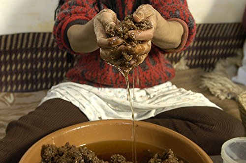 US Organic Moroccan Argan Oil, Cold-Pressed Virgin, USDA Certified, 100% Pure, Unrefined, for Hair, Skin, Nail & Cuticle Care, in Amber Glass Bottle, Sourced from Morocco (4 oz (Large))-GlimoraGlow