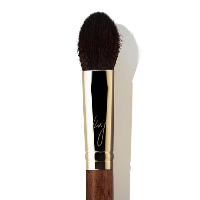 [SOO ADOR] BY MAENG #32 Cheek Brush - Precision Tool for Blush Application and Defined Cheek Colors | Designed by K-Pop Makeup Artist Maeng | Makeup Brush Blush Brush-GlimoraGlow