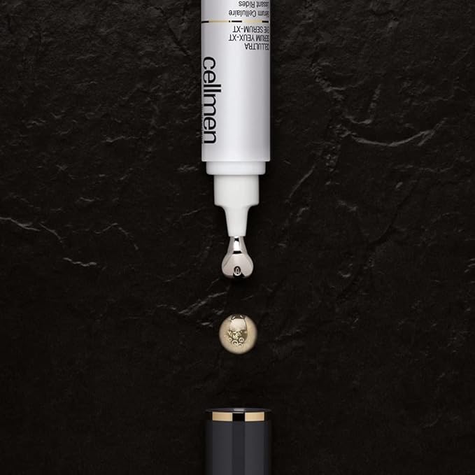 Cellcosmet Cellmen Cell Ultra Eye Serum XT - Revitalizing Anti-Fatigue Eye Cream for Dark Circles (0.5 oz)-GlimoraGlow