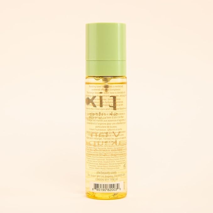 Pixi Vitamin-C Wakeup Mist | Helps Cool, Refresh, and Wake Up Skin | Adds Hydration | Boosting Treatment Toner | 2.7 fl oz / 80ml-GlimoraGlow