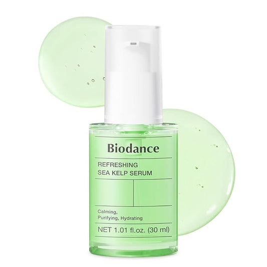 BIODANCE Refreshing Sea Kelp Serum, Oil & Sebum Control, Calming Serum for Oily & Combination Skin, Korean Skincare | 1.01 fl.oz x 1 ea-GlimoraGlow
