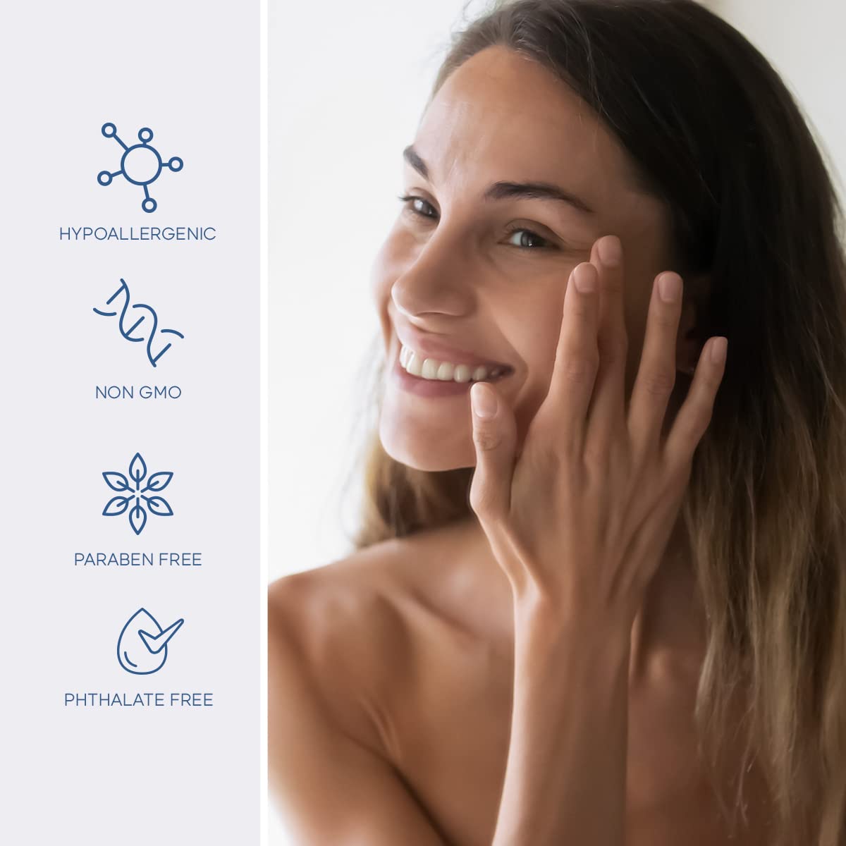 Hyaluronic Acid & Collagen Day & Night Face Moisturizer - Dermatologist Tested, Hydrating, Anti-Aging, Clean Beauty, Cruelty-Free, Korean Skincare for All Skin Types - 1.69 Fl oz (2-Pack)-GlimoraGlow