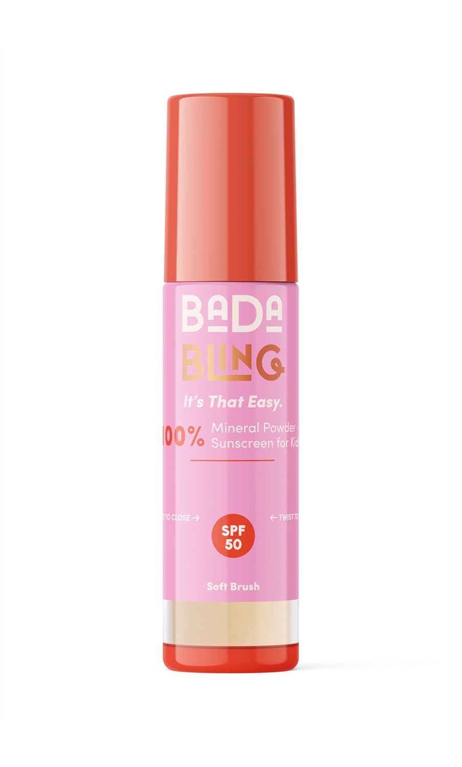 Bada Boom Bada Bling Shimmer Mineral Translucent Sunscreen Powder, Brush on SPF 50 and Sparkles-GlimoraGlow