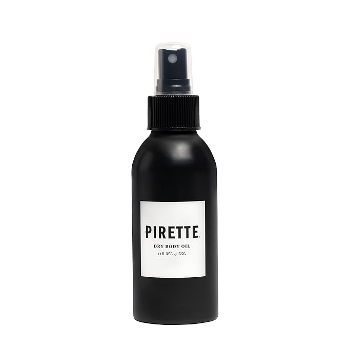 PIRETTE Dry Body Oil, Women’s Beach Inspired Hydrating Mist for Hair & Body, with Coconut Oil & Vitamin E, 4 Fl Oz-GlimoraGlow