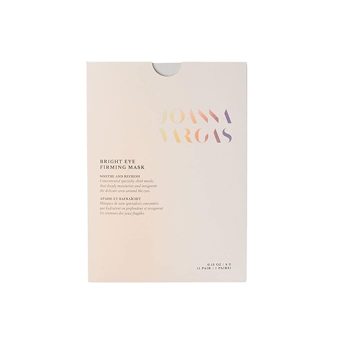Joanna Vargas Eye Gel Mask – Hydrating Under Eye Patches with Hyaluronic Acid & Chamomile – Depuffing Eye Mask for Dark Circles, Puffiness & Fine Lines – Gel Eye Pads for Women – 1 Pair-GlimoraGlow