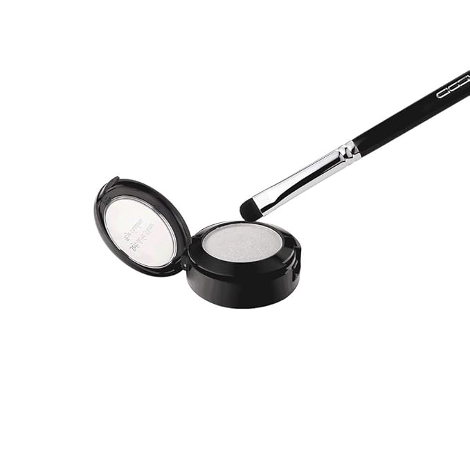 Curved Smudge Eyeshadow Brush, EIGSHOW Small Round Top Blending Eye Shadow with Synthetic Bristles for Smokey Cat Eye Makeup (E832)-GlimoraGlow