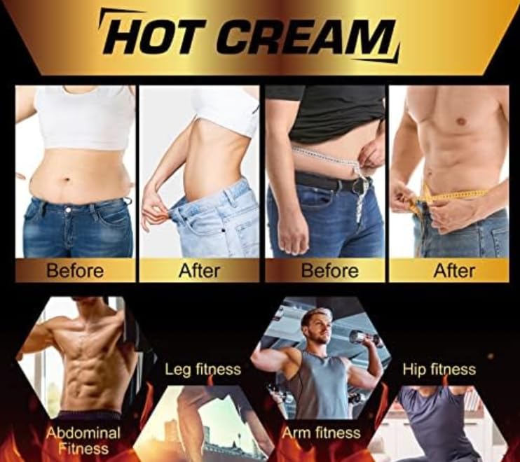 Hot Sweat Cream 2Pack for Women and Men-GlimoraGlow