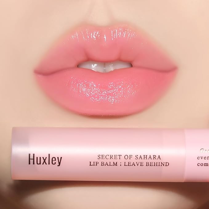 Huxley LIP BALM ; LEAVE BEHIND (4. FEZ PINK)-GlimoraGlow