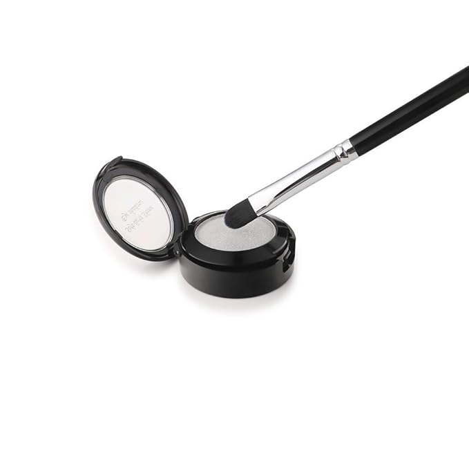 Professional Shader Eyeshadow Brush, EIGSHOW Flat Tapered Blending Brush with Dense Soft Bristles for Eye Shadow Application, for Cream Powder (E801)-GlimoraGlow