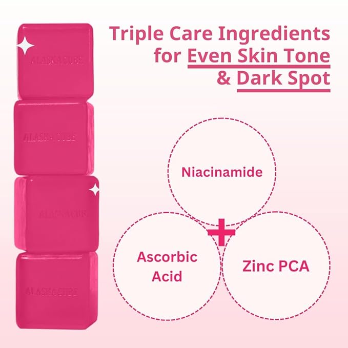 Luxury Shower Bar (Pack of 4) Perfumed Body Soap with Long-Lasting Fragrance Softens & Hydrates Skin Long Lasting Scent Rich Foam Bundle Value Set Body Wash Shampoo Deodorant-GlimoraGlow