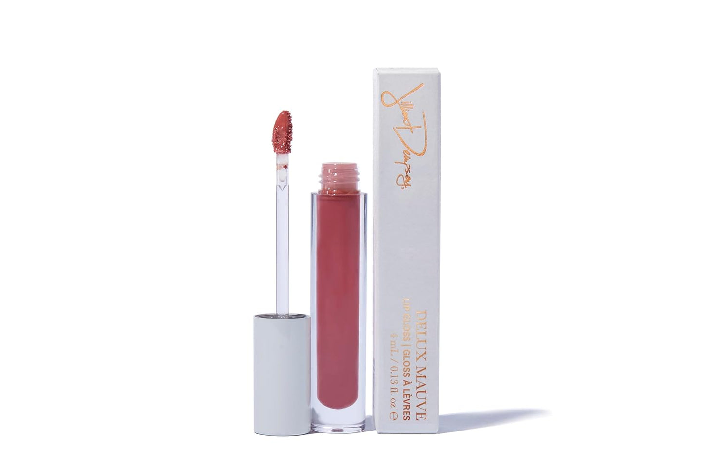 Jillian Dempsey Lip Gloss: Enhance, Hydrate & Smooth Lips with Firming & Plumping Benefits, Vegan, 12ml | Delux Mauve-GlimoraGlow