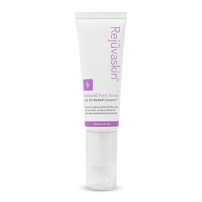 Rejuvaskin Retinoid Face Serum, Serum for Face with Tri-RetinX Complex, Hydrating Anti-Aging Serum for Dry Skin, 30ml-GlimoraGlow