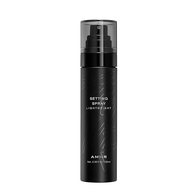 AMIIR Makeup Setting Spray, Waterproof Finishing spray, Long Lasting Lock Face Fixing Mist, Hydrate Before Makeup Matte Oil Control Lightweight Refreshing-GlimoraGlow