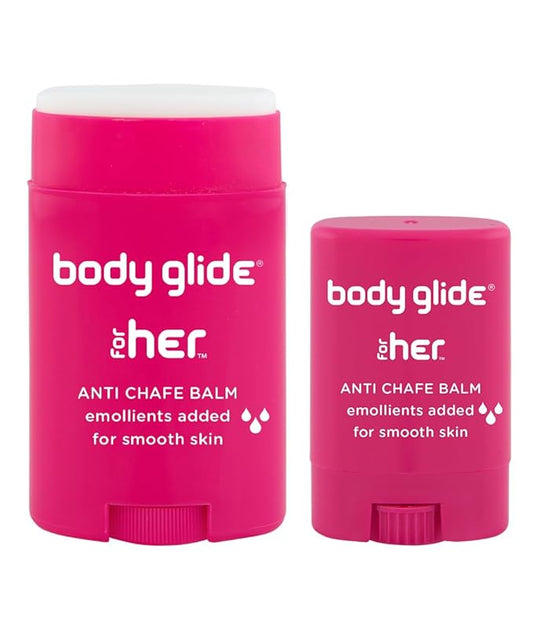 BodyGlide For Her Anti Chafe Balm, 1.5oz & 0.35oz Bundle (USA Sale Only)-GlimoraGlow