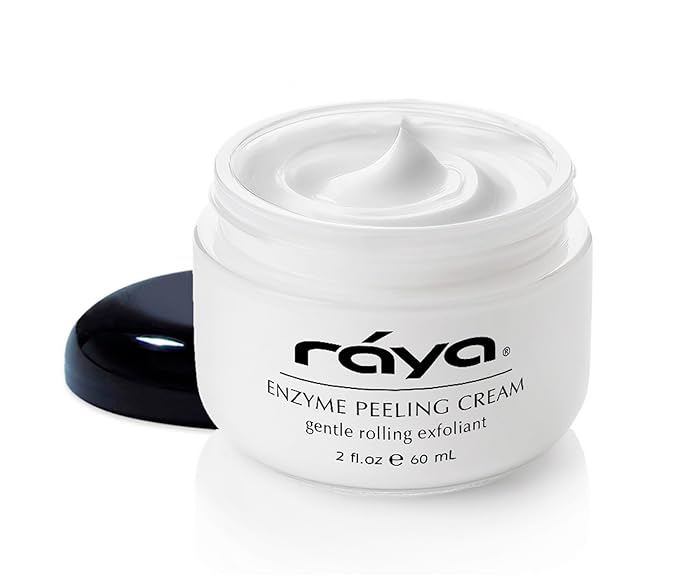 RAYA Enzyme Peeling Facial Cream (109) | Gentle, Exfoliating Treatment for Sensitive Skin | Cleanses, Polishes, and Improves Complexion-GlimoraGlow