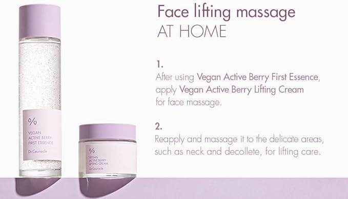 leegeehaam Dr.Ceuracle Vegan Active Berry First Essence - Antioxidant Hydrating Serum with Resveratrol Capsules for Rejuvenation (150ml / 5.07 fl. oz.)-GlimoraGlow