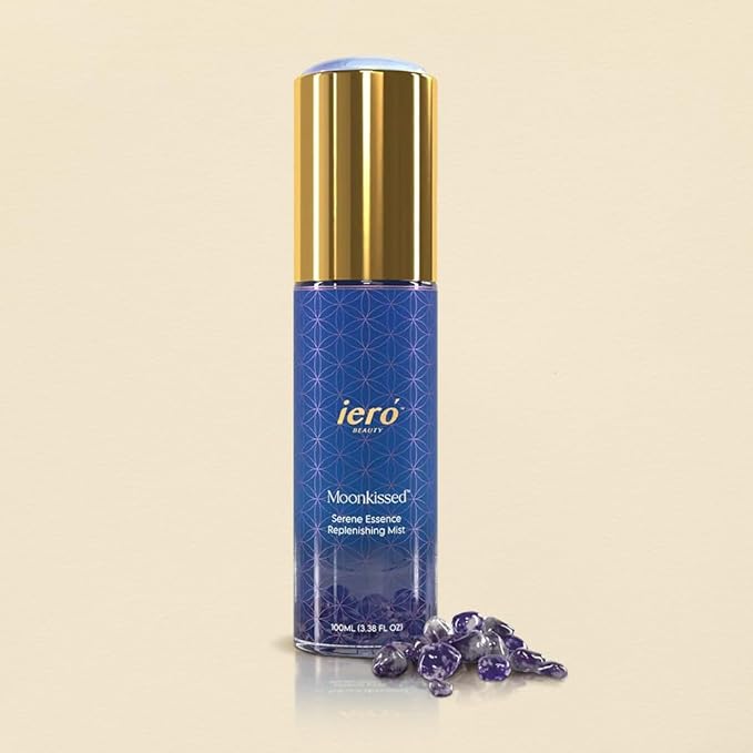 ieró Beauty Lavender, Chamomile & Frankincense Replenishing Facial Mist | Hydrating Toner | Calming, Restorative Hydrolat Essence | Strengthens Skin Barrier & Soothes Redness | Non-Comedogenic, Vegan-GlimoraGlow