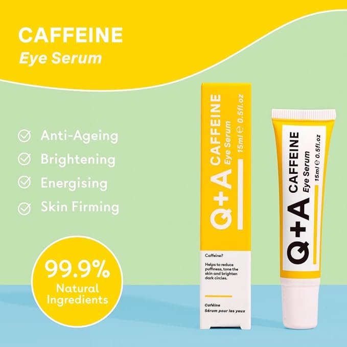Caffeine Eye Serum. An eye serum to boost circulation and de-puff the under eye area. 15ml/0.5fl.oz-GlimoraGlow