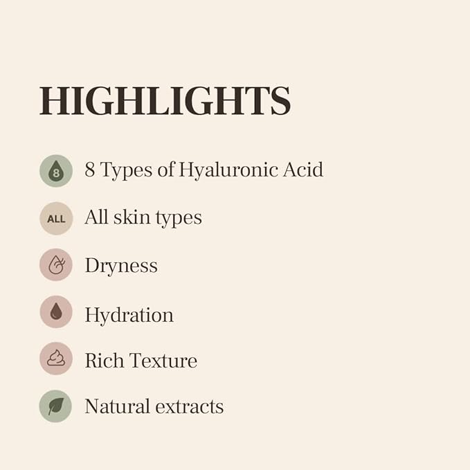 Hydro Boost Eye Cream - Hyaluronic Acid, Shea Butter, Panthenol, Hydrating and Nourishing (0.85 fl oz/25ml)-GlimoraGlow