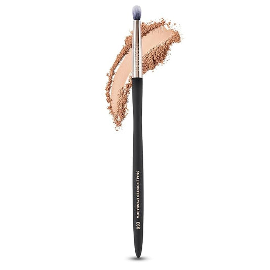 Profusion Cosmetics Small Pointed Precision Synthetic Eyeshadow Brush Pigments and Glitter Eye Concealer Tapered Bristles for Blended Crease and Eyeliner Smudger Quality Brush-GlimoraGlow