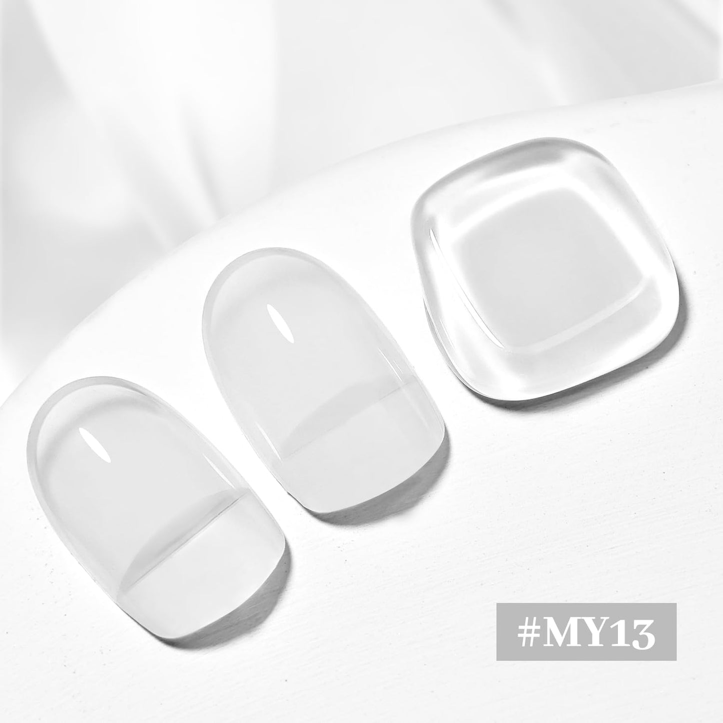 16.5ml Jelly Milky White Nail Polish Large Volume Quick Dry Nail Polish, Long Lasting Shine, Fingernail Toenail Nail Art DIY Home Travel Nail Art Gift-GlimoraGlow