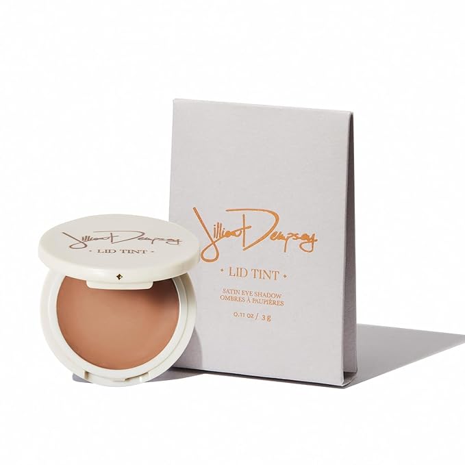 Jillian Dempsey Lid Tint: Satin Cream Eyeshadow I Easy Application for a Natural Shimmer or a Layered Matte Finish I Taupe-GlimoraGlow